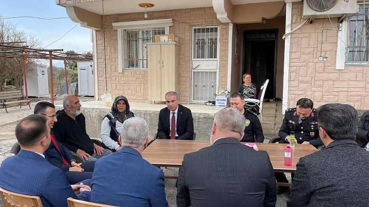 KIRIKHAN PROTOKOLÜNDEN ŞEHİT AİLELERİNE ANLAMLI ZİYARET