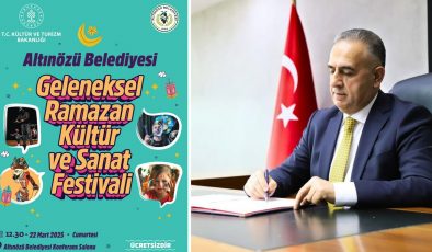 ALTINÖZÜ BELEDİYESİ’NDEN RAMAZAN COŞKUSUNA DAVET
