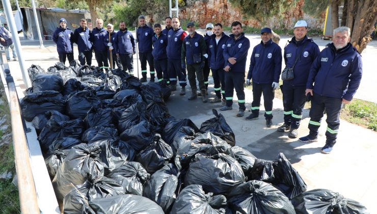 BÜYÜKŞEHİRDEN SEYİR TERASI TEMİZLİĞİ