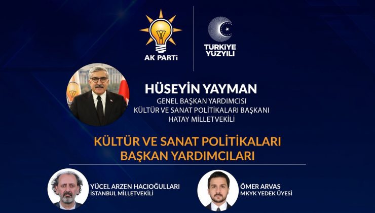 KÜLTÜR VE SANAT POLİTİKALARI’NDA GÖREV ALACAK EKİP BELLİ OLDU