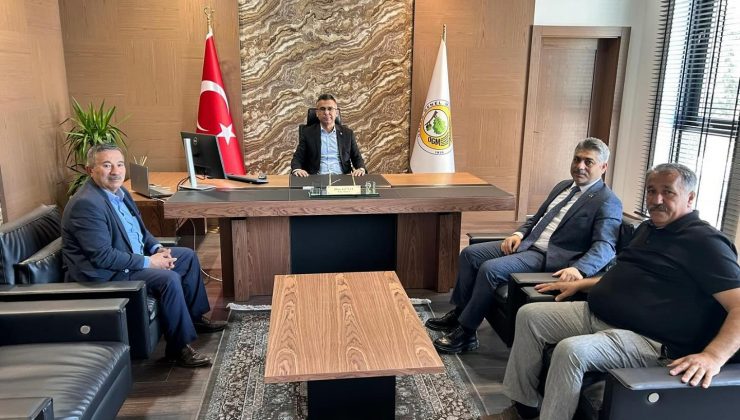 MHP HEYETİNDEN ORMAN BÖLGE MÜDÜRÜ İLKAY GÜNAY’A ZİYARET