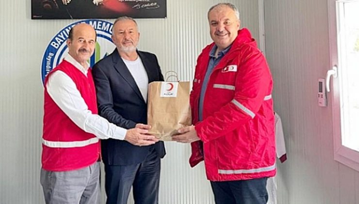 HATAY KIZILAY’DAN BAŞKAN TUTAR’A ZİYARETİ