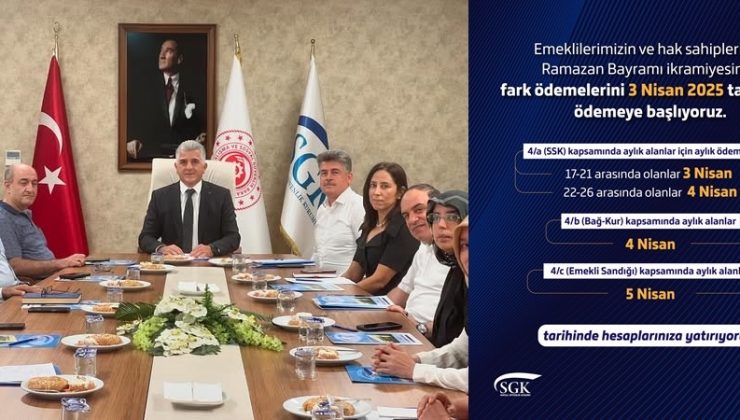 İL MÜDÜRÜ BAL’DAN EMEKLİLERE ÖDEME MÜJDESİ