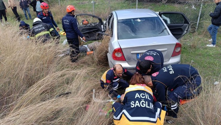 HATAY’DA TRAFİK KAZASI: 1 ÖLÜ, 3 YARALI   