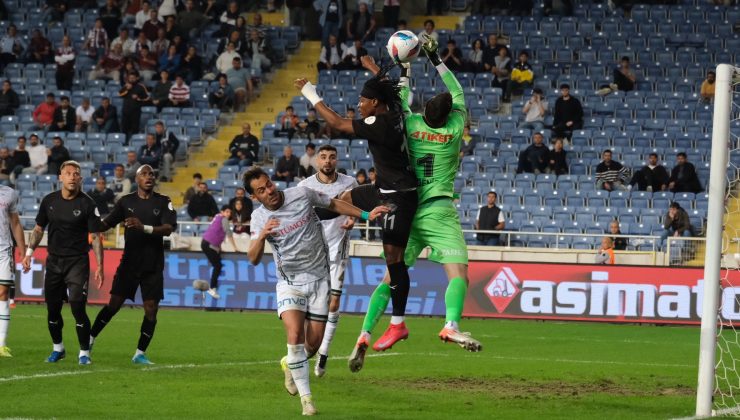 HATAYSPOR KONYASPOR’A SON DAKİKA GOLÜYLE YENİLDİ