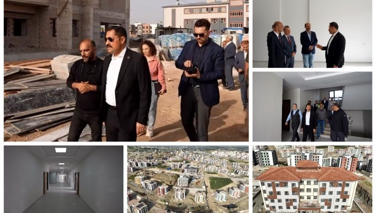 ANTAKYA DİKMECE’DE 8 OKULUN İNŞAATI SÜRÜYOR
