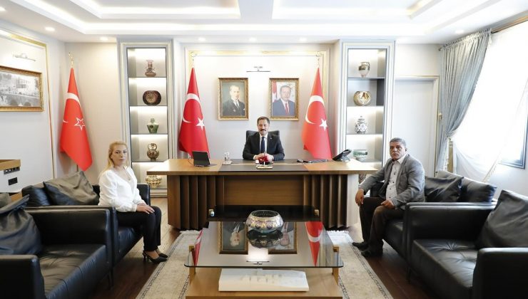 VALİ MASATLI DOM HEYETİNİ KABUL ETTİ