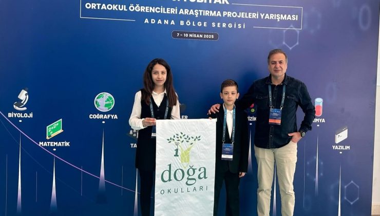 TÜBİTAK TÜRKİYE FİNALİ’NDE HATAY DOĞA KOLEJİ GURURU!