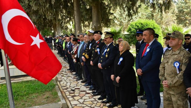 HATAY ŞEHİTLİĞİ’NDE TÜRK POLİS HAFTASI ANMA PROGRAMI GERÇEKLEŞTİ