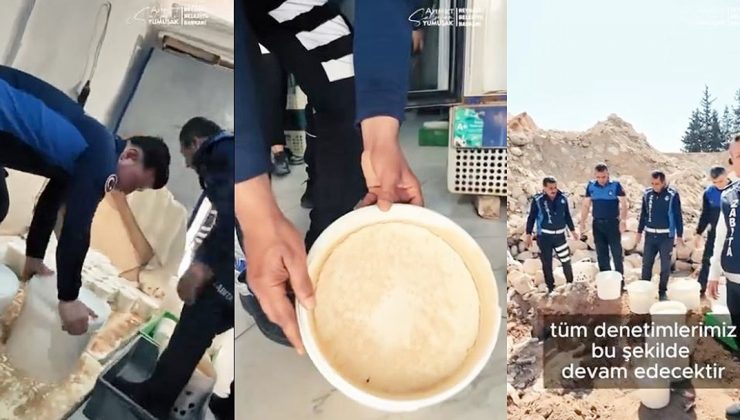 REYHANLI’DA 220 KİLOGRAM SAĞLIKSIZ ÜRÜN İMHA EDİLDİ