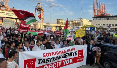 ÇALIŞKAN “LİMANLARIMIZ ZALİMLERİN DEĞİL, MAZLUMLARIN KAPISI OLMALI”