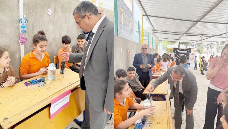 TECİMEN BİLİM ETKİNLİĞİNE KATILDI