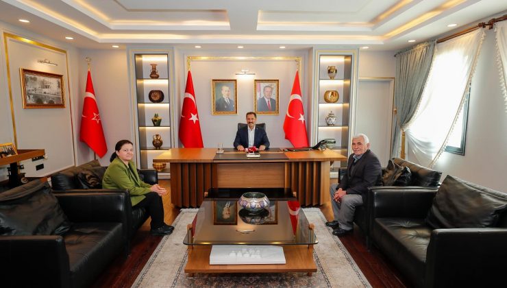 VALİ MASATLI KIBRIS ŞEHİDİNİN AİLESİNİ KABUL ETTİ