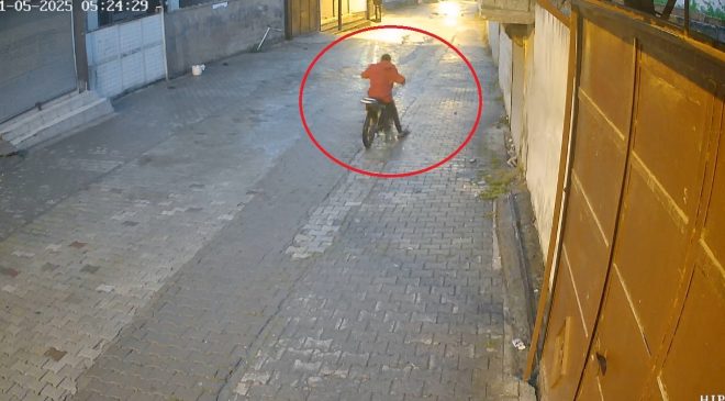 ÇALDIĞI MOTOSİKLET ARIZALANINCA BAŞKA MOTOSİKLET ÇALDI 