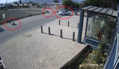 KAZADA METRELERCE HAVAYA UÇTULAR   
