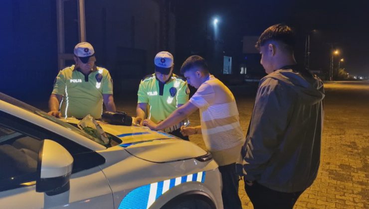 FARININ BİRİ YANMAYAN SÜRÜCÜYE CEZA   
