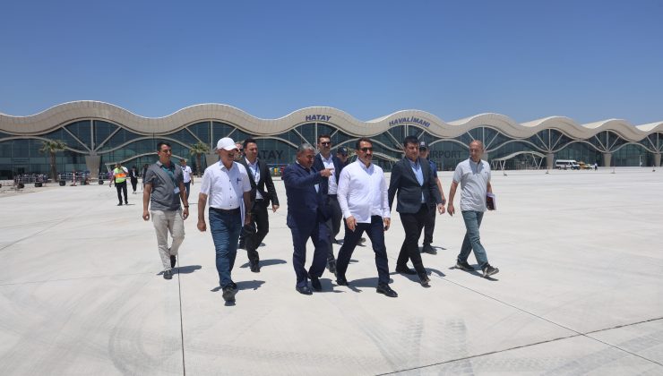 HATAY HAVALİMANINDA UÇUŞLARA 1 AY SÜREYLE ARA VERİLECEK 