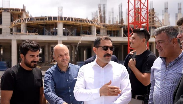 HATAY’DA ÖĞRETMENEVİ İNŞAATI YÜKSELİYOR   