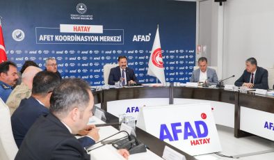 HATAY’DA HAYVANLARI KORUMA KURULU TOPLANTISI GERÇEKLEŞTİRİLDİ   
