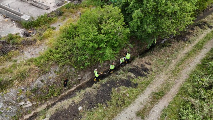HBB DÖRTYOL’DA SULAMA KANALLARINI TEMİZLİYOR