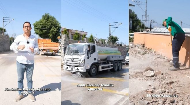 DEFNE’DE TEMİZLİK SEFERBERLİĞİ