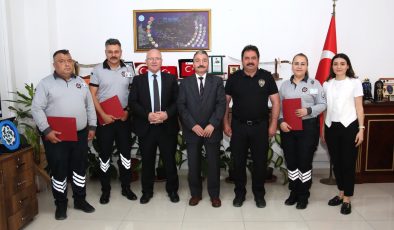 HBB ZABITA DAİRESİ BAŞKANLIĞI EKİPLERİNE BAŞARI ÖDÜLÜ