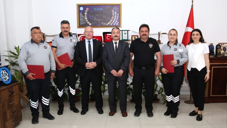 HBB ZABITA DAİRESİ BAŞKANLIĞI EKİPLERİNE BAŞARI ÖDÜLÜ