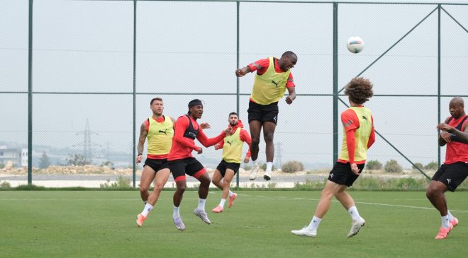 HATAYSPOR’DA GÖZTEPE MAÇI HAZIRLIKLARI SÜRÜYOR