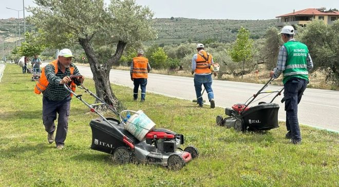 ALTINÖZÜ’NDE YEŞİL DÖNÜŞÜM HIZ KESMİYOR