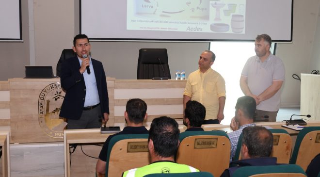 HBB, BÖCEK PROFESÖRÜ’NÜ HATAY’A GETİRDİ