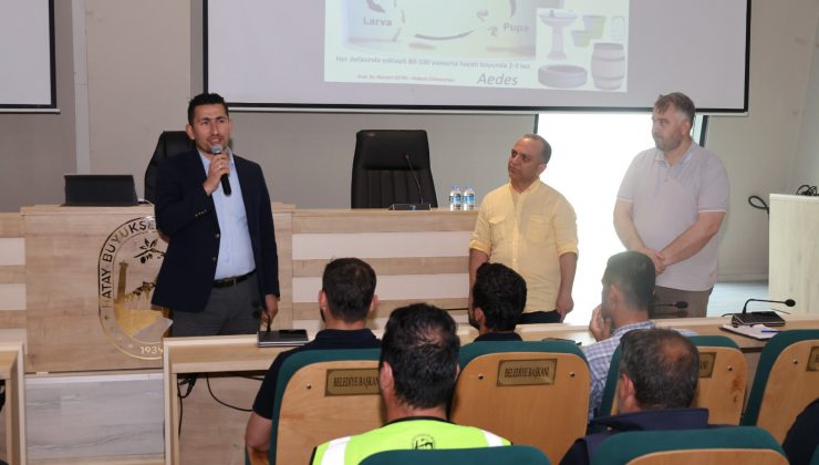 HBB, BÖCEK PROFESÖRÜ’NÜ HATAY’A GETİRDİ