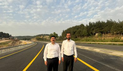 YAYLADAĞI’NDA ÇÖKEN YOLA YERİNDE İNCELEME