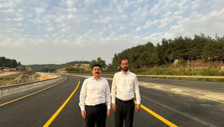 YAYLADAĞI’NDA ÇÖKEN YOLA YERİNDE İNCELEME