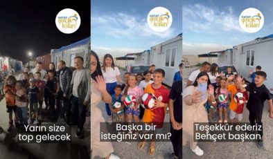 BAŞKAN AKIN VERDİĞİ SÖZÜ TUTTU