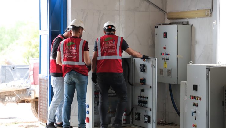 18 MAHALLENİN SU İLETİM KAPASİTESİ GÜÇLENDİRİLDİ