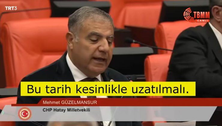 GÜZELMANSUR: YERİNDE DÖNÜŞÜM SÜRESİ UZATILMALI