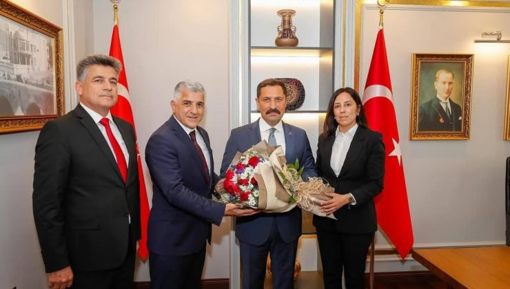 SGK İL MÜDÜRÜ HAMİT BAL VALİ MASATLI’YI ZİYARET ETTİ