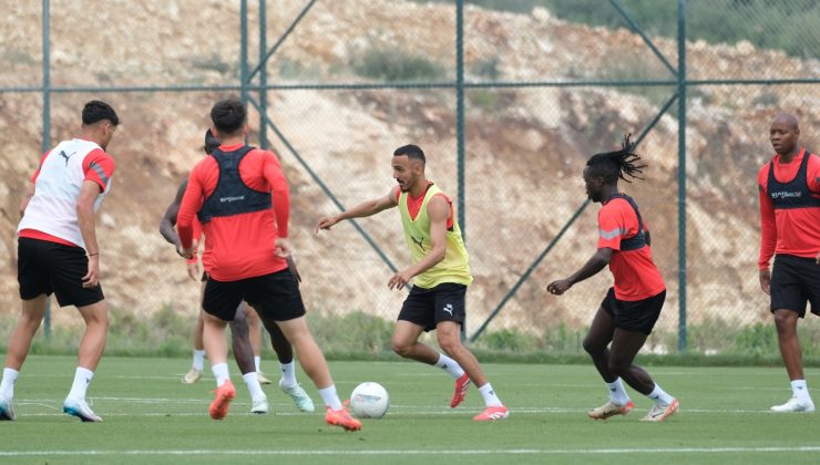 HATAYSPOR A. DEMİRSPOR MAÇI HAZIRLIKLARINI SÜRDÜRDÜ