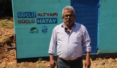 HATSU’DAN YEŞİLYAZI’YA YENİ İÇME SUYU DEPOSU