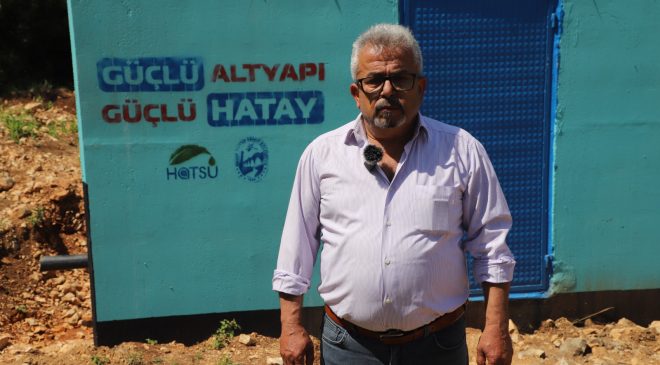 HATSU’DAN YEŞİLYAZI’YA YENİ İÇME SUYU DEPOSU
