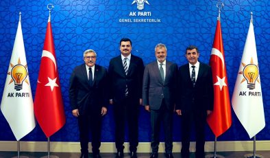 AK PARTİ HEYETİ ANKARA’DA ZİYARETLERDE BULUNDU