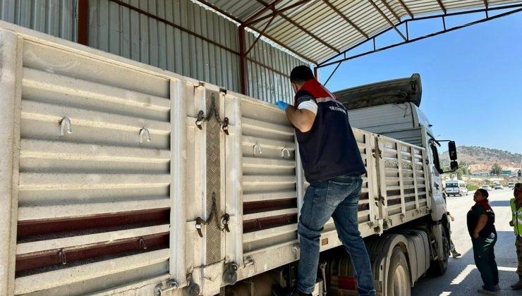 HATAY’DA KURBAN BAYRAMI ÖNCESİNDE DENETİMLER SIKLAŞTI