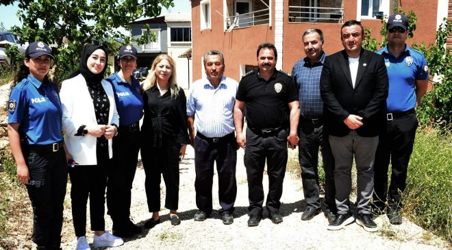 İL EMNİYET MÜDÜRÜ GÖKCE ENGELLİ BİREYLERİ ZİYARET ETTİ 