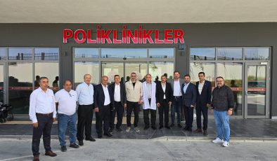 VEKİL KAŞIKÇI ALTINÖZÜ DEVLET HASTANESİNİ ZİYARET ETTİ