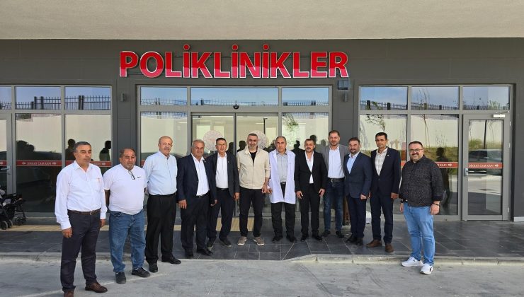 VEKİL KAŞIKÇI ALTINÖZÜ DEVLET HASTANESİNİ ZİYARET ETTİ