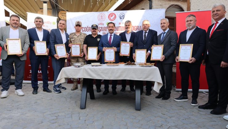 HATAY’IN COĞRAFİ İŞARETLİ ÜRÜN SAYISI ARTTI