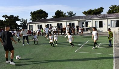 ORMANKÖY KONTEYNER KENT’TE FUTBOL COŞKUSU