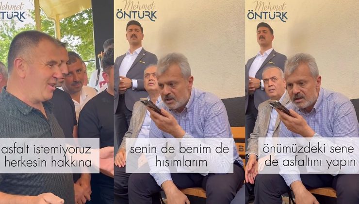 BAŞKAN ÖNTÜRK’TEN YERİNDE ÇÖZÜM