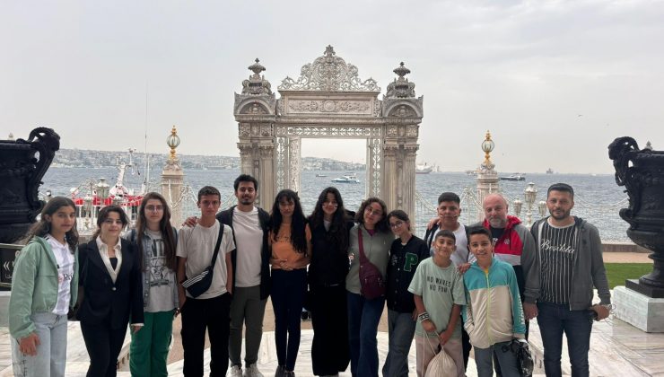 YAYLADAĞILI GENÇLER İSTANBUL’U GEZDİ