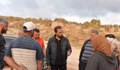 BAŞKAN YALÇIN BOZLU’DA YERİNDE İNCELEMELERDE BULUNDU